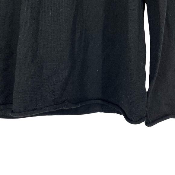 T by Alexander Wang Merino Wool Knit Top Black Women’s Small NWT - Picture 2 of 7